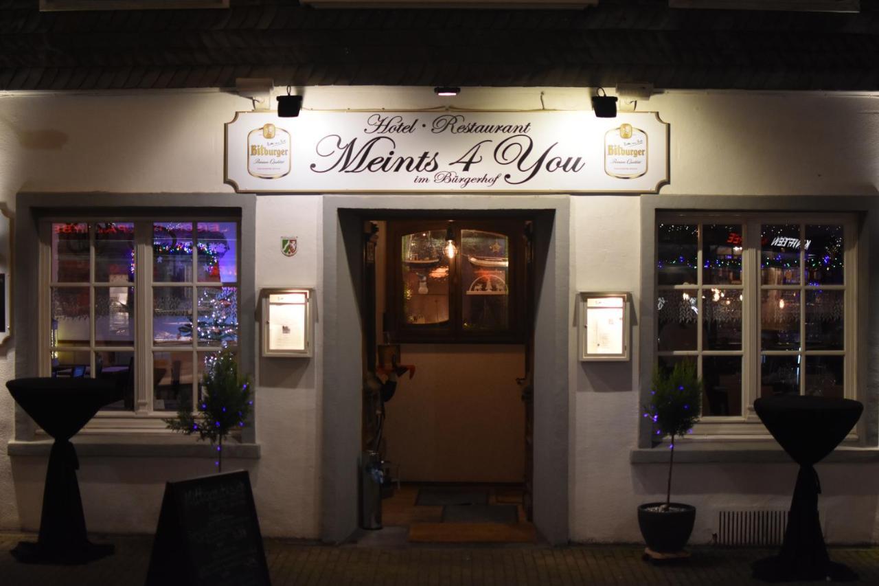 Hotel Restaurant Meints4You Im Burgerhof Recklinghausen Exterior foto